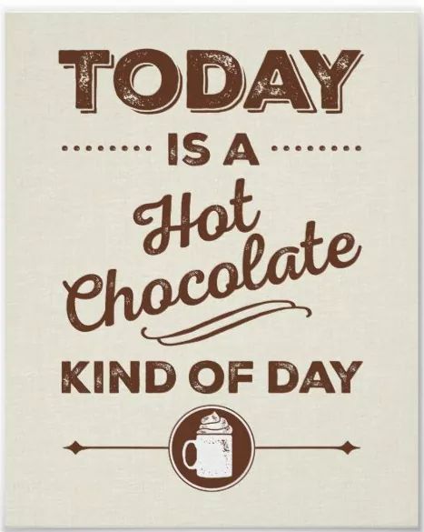 Come in and warm your cockles with one of our luxury Hot Chocolates. #thepe...