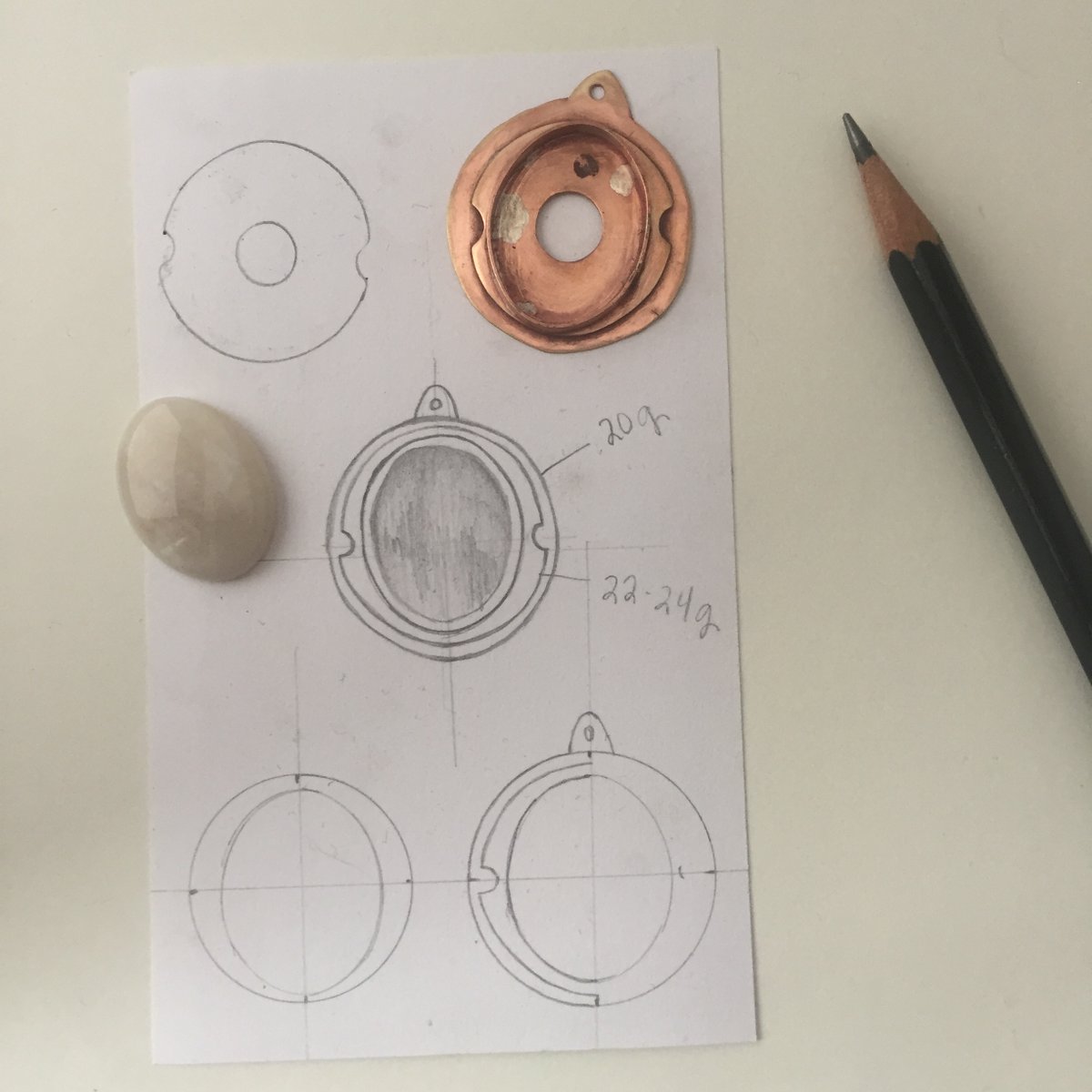hammer_heart_'s tweet photo. When I draw a design it can look great on paper, but working through the steps and seeing it can sometimes change it. Sometimes it turns out completely different than the sketch! #tuesdaytalk #creativebusiness https://t.co/TTl7FpRliN