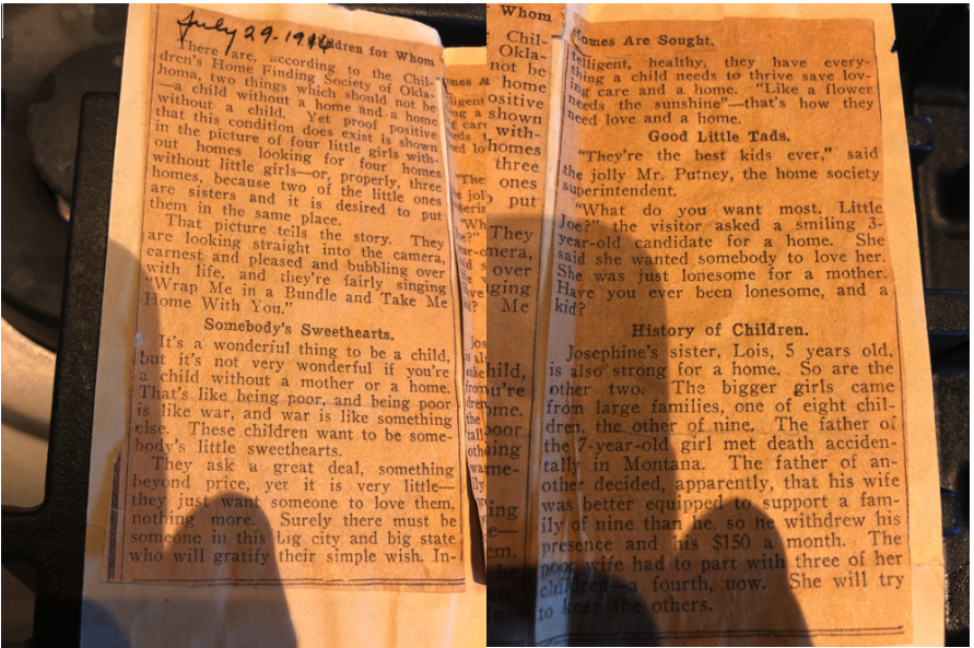 Looking4Lois's tweet photo. #looking4lois Was your grandmother #adopted ?  Searching 4 long lost sister born Lois Kilby 1910/11 OK. Adopted 1916/17 OKC.  I’m 70yrs old. Recently discovered I had 2 sisters who were placed with Children’s Home Society OKC. pls #rt https://t.co/xAcLyEwpzS