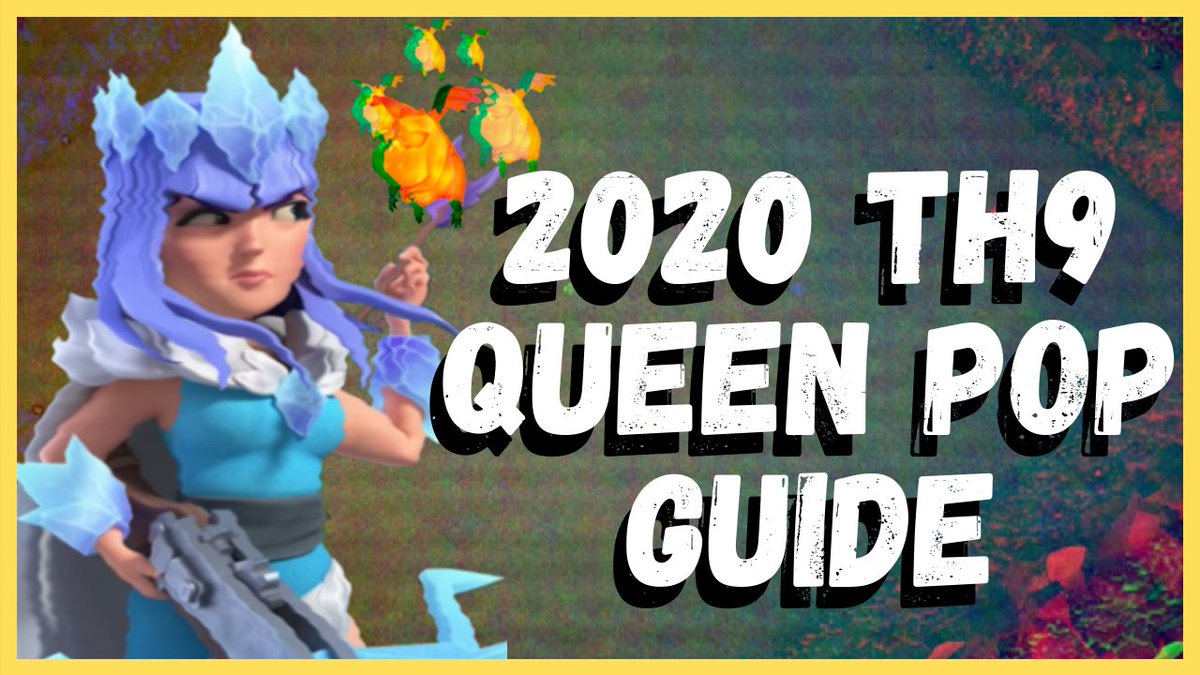 SE_OneGaming's tweet photo. New decade, but Queen Pop at TH 9 is still OP.  @AzwildcatsCOC @CastnBlast_COC https://t.co/jzfHiqIsQz https://t.co/hRuBHIpx2W