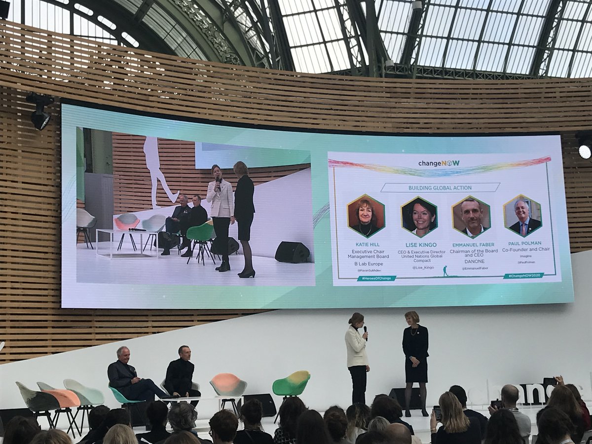 BCorp_Fr's tweet image. Retour sur le @changeNOWsummit :
 • 1 grande annonce : le lancement du #SDGActionManager
➡️bit.ly/2Uvsy8F
 • des témoignages inspirants de B Corps
 • des centaines de visiteurs sur notre stand
 • salle comble pour nos 2 ateliers "How to become a #BCorp?"