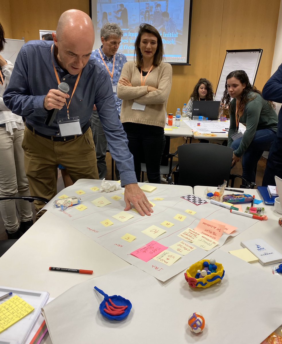 After all afternoon working on how to alleviate emotional burden of #TB patients, we just got the first #SMATB outputs (and some of them can be developed within the project!) #DesignThinking #project #research #tuberculosis