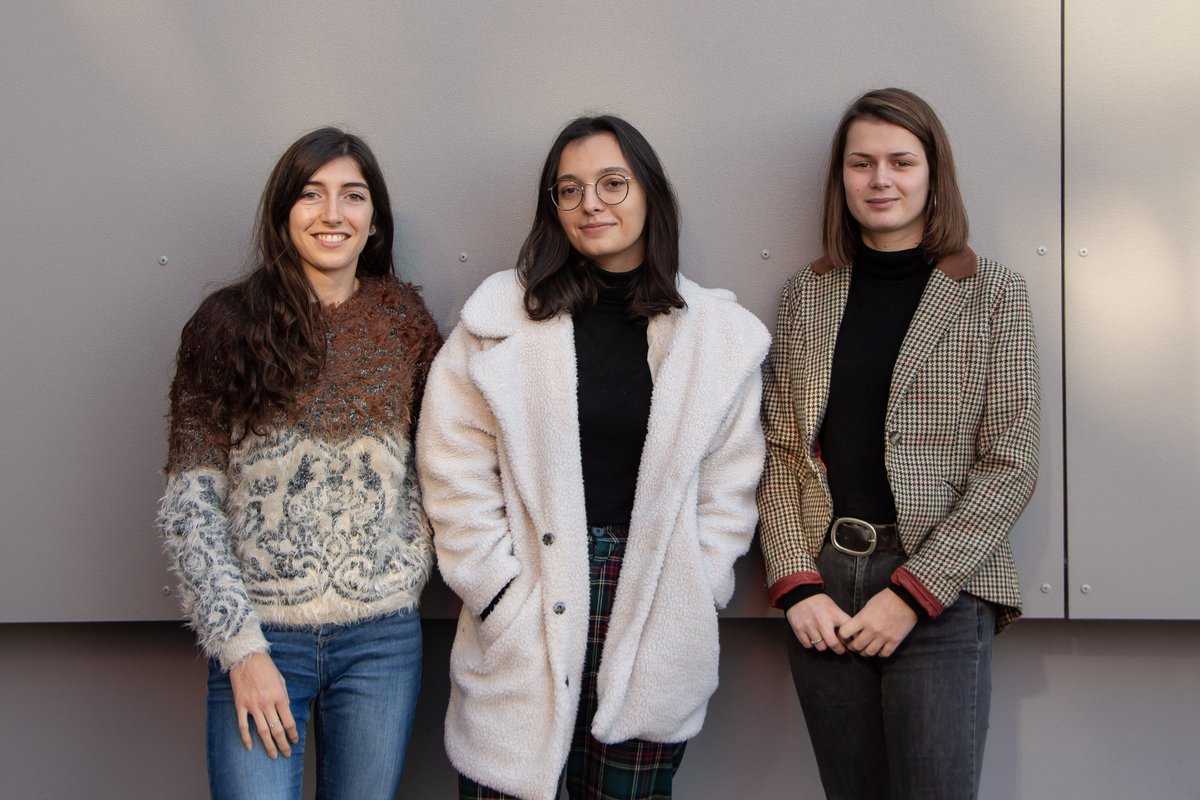 jci37's tweet image. On finit cette présentation de l’équipe de la #JCI2020 avec le dernier pôle mais pas des moindres : les relations presse !
Cette année : Clara Degorce, Adele Touret &amp;amp; Camille Davenel auront pour mission de relayer toutes les infos transmises durant cette #JCI2020 ! 📺📻🎙️📝