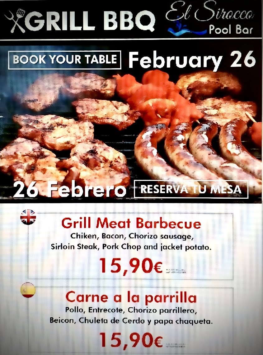 melrosessantab1's tweet photo. Enjoy #barbacue by the pool at #SantaBarbaraGolfAndOceanClub and have a very good #DiamondExperience in Tenerife StayVacationed #DiamondStories. Book your table for February 26th.
@VíctorGilRM @ElenaDortaSBGOC @DanielSbgoc https://t.co/2BMeRYgM6z