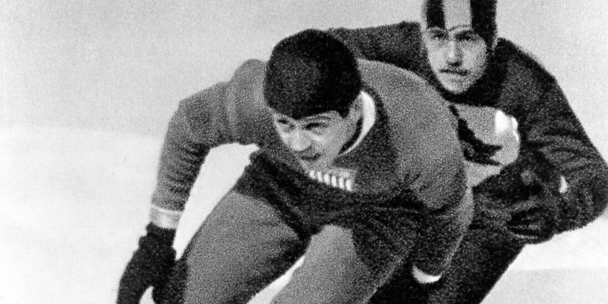 USOPMuseum's tweet photo. It was #OnThisDay in 1932, Jack Shea began a tradition of @Olympics excellence that would span three generations, winning gold in the men's speed skating 500m at Lake Placid. 

Read about Jack's story on the #USOPMuseum Digital Museum: https://t.co/5ZITK6Jzh7

📸: Courtesy IOC https://t.co/oymuqdmTwB