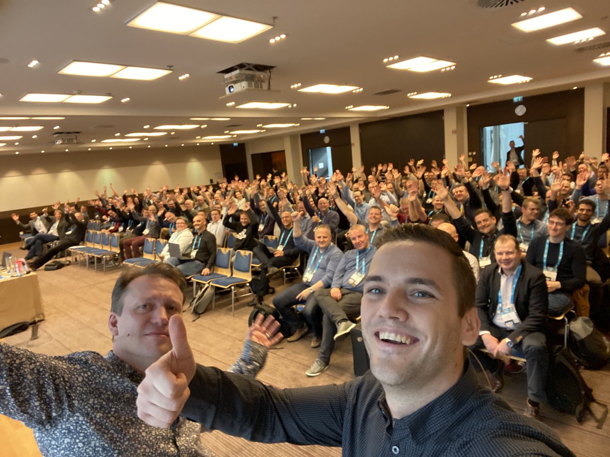 Brinkhoff_C's tweet photo. Another week, another place. We (@JimMoyle and myself) had (again) a blast presenting our Windows Virtual Desktop (#WVD) masterclass for 200+ people at #IGEL_Technology #EUCDisrupt in Munich. We hope to see you at one of our other WVD sessions. https://t.co/rsAblEeMG8