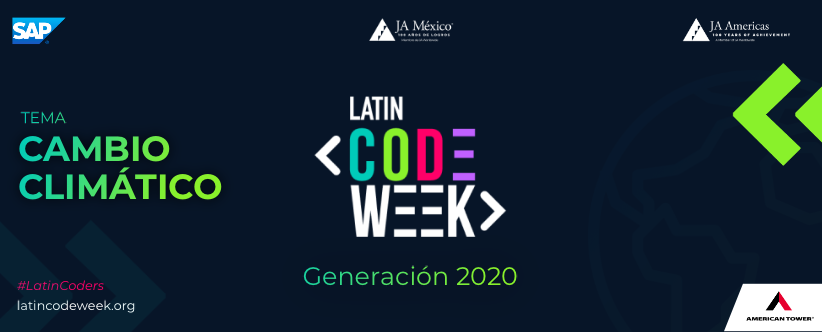 JAMexico_org's tweet photo. El día de hoy inicia el programa de @LatinCodeWeek, el cual busca desatar un espíritu innovador y generar un acercamiento a las carreras #STEM para brindar mejores oportunidades a los jóvenes de #México 🇲🇽
#LCW esta codiseñado por @SAP y @JAAmericas apoyado por #AmericanTower💻 https://t.co/qGQ9BKQk0g