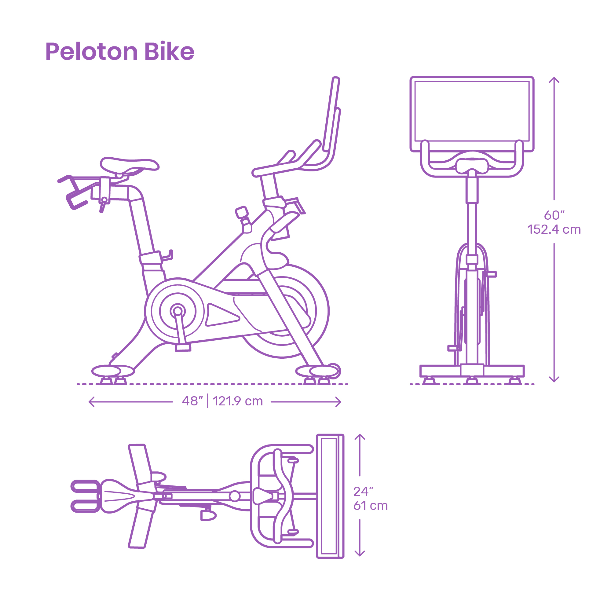 Gym equipment measurements sale