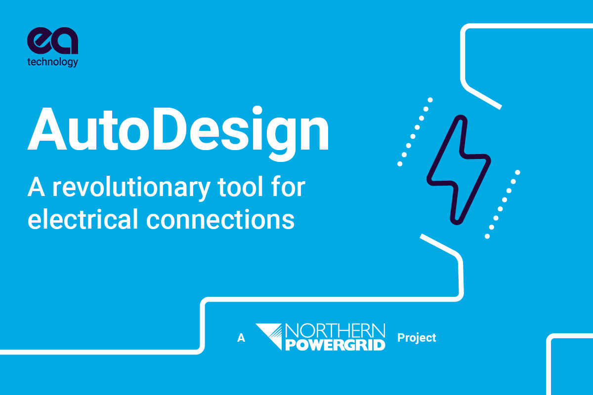 eatechnology's tweet photo. AutoDesign, a revolutionary web-based tool to simplify the process for new electrical connections, is launched today. 

EA Technology has worked in partnership with @Northpowergrid to create this world-leading software.

Find out more on our website: https://t.co/uJHGMdRZFP https://t.co/2HWzsQpydC