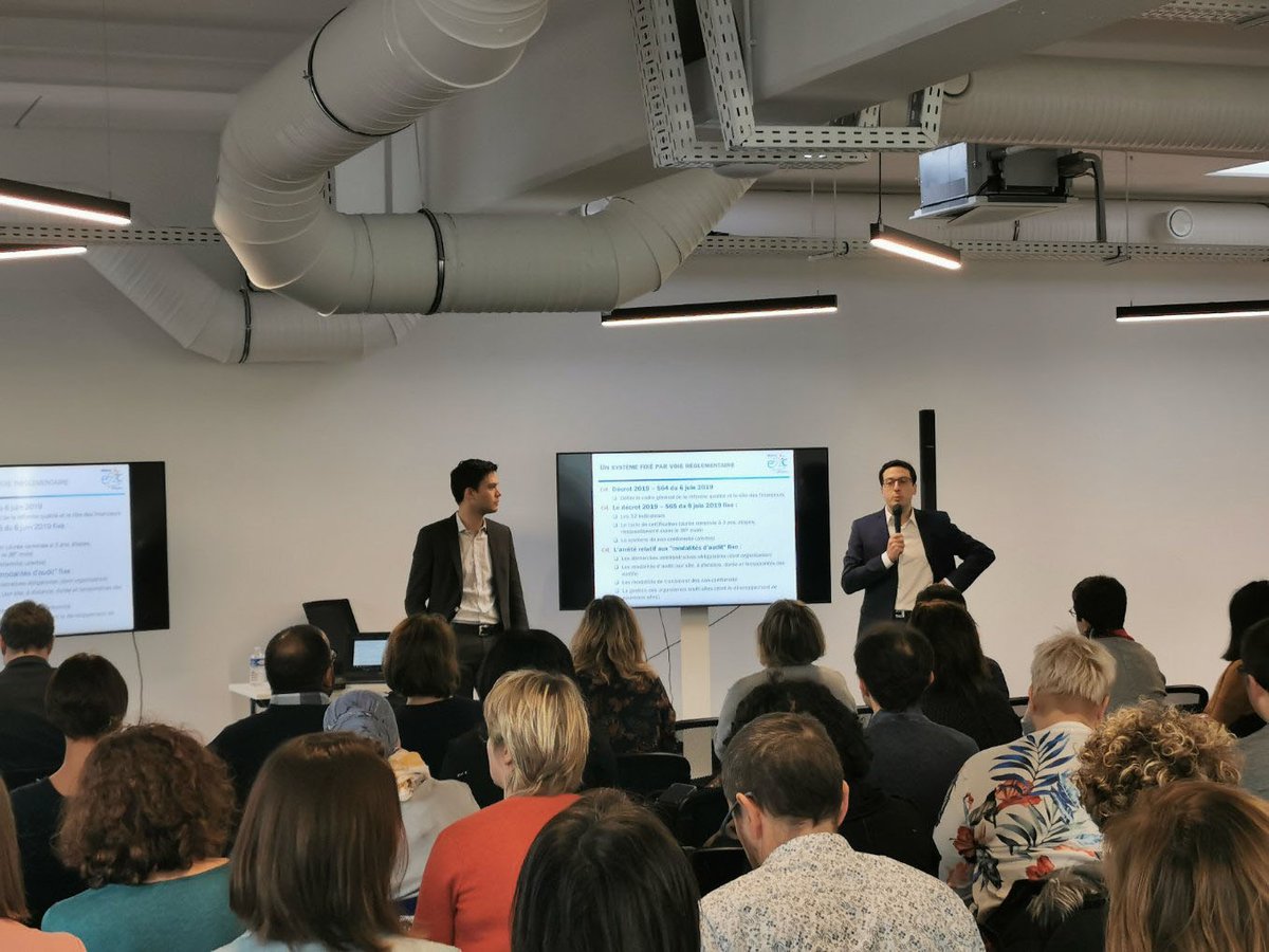 #Label : formation des correspondants labellisation afin de répondre aux nouvelles exigences réglementaires et aux nouvelles pratiques pédagogiques des #E2C ainsi qu'aux critères du label Qualiopi.