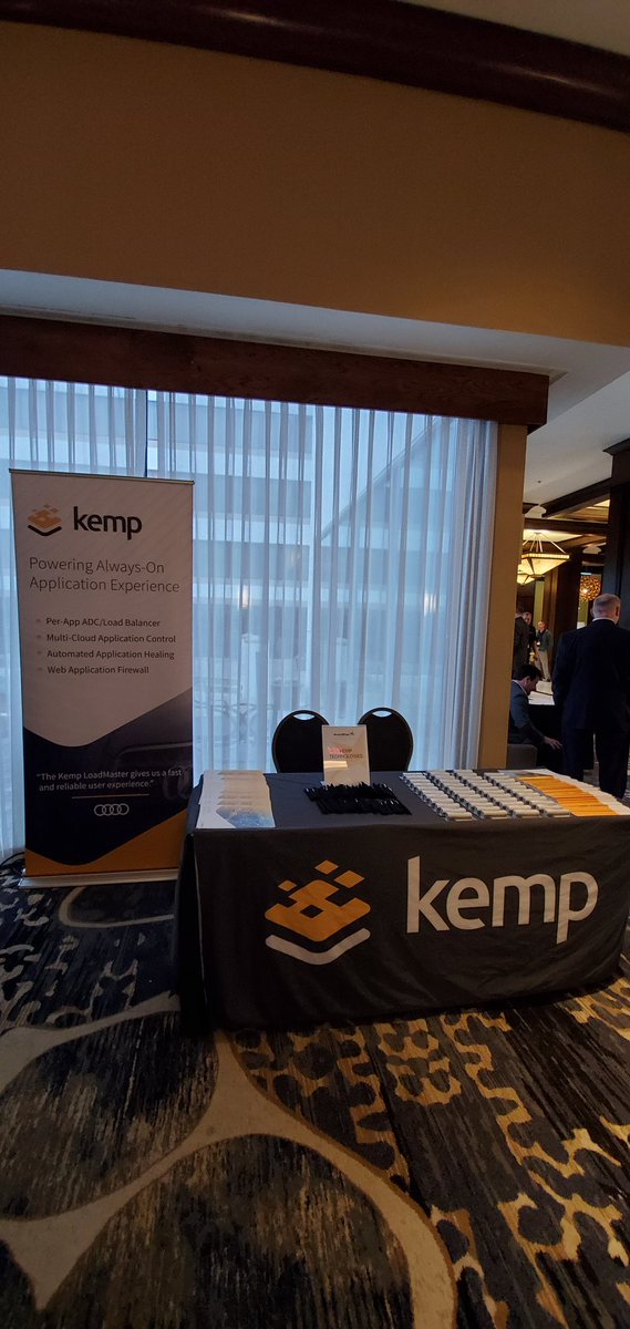 AveriStar's tweet photo. @KempTech at AVERISTAR 2020 SUMMIT #VoIP #Summit #telecom #voicesummit #telecommunications https://t.co/MpLpNNO6SL