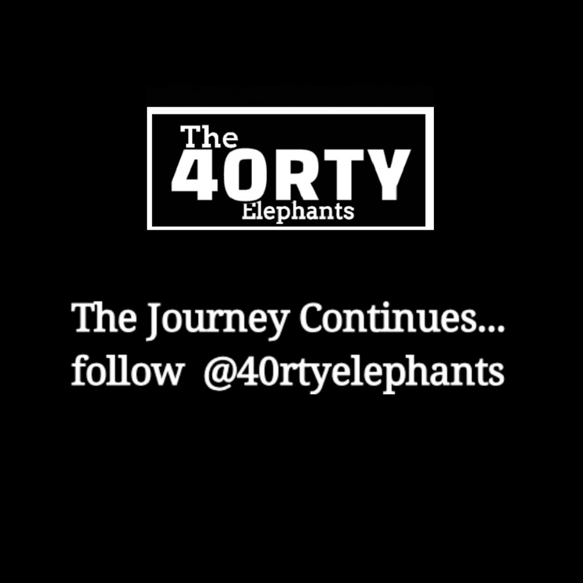 The Journey Continues follow us on instagram as come back for the 6th run of The 40rty Elephants this spring #40rtys #play #film #documentary #girls #complexrelationships #girlgangfortyelephants #newvibes #remix #ifyouknowthenyouknowwhatscoming #ifyoudontknowgettoknow