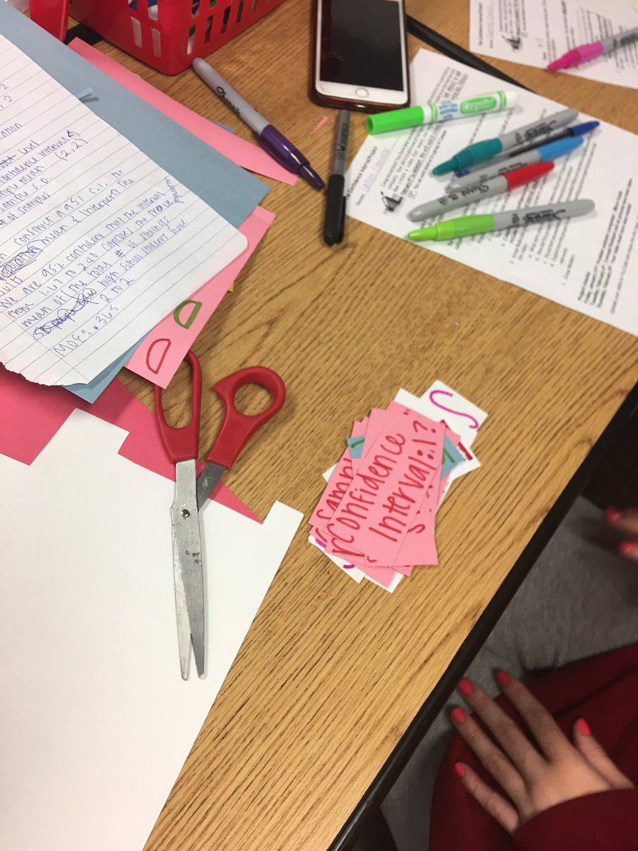 KortneyLovesMTH's tweet photo. Next Stats project, students are creating a Stop Animation video to create, answer, and interpret their own Confidence Interval question utilizing statiscal data #WeSlayMath #ourFISDstory #LibertyLearns https://t.co/jcEjkBB86T