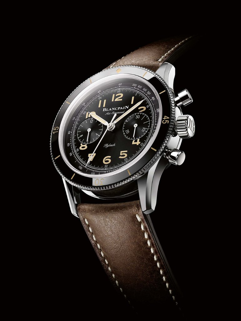 Blancpain1735's tweet photo. Reviving the Manufacture's historical ties with 1950s military aviation, the 500-piece limited 2019 edition makes a remarkable entry into the brand's contemporary universe. https://t.co/AnwYA62k41 #Blancpain1735 https://t.co/roDuQPOZEj