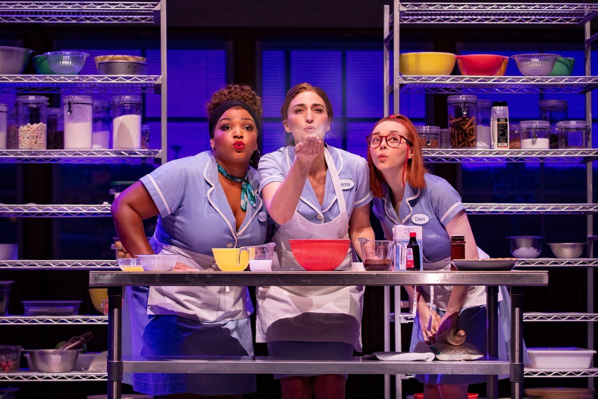 💗 Becky, Jenna, Dawn 💗

<a href="/marishawallace/">Marisha Wallace</a>, <a href="/sarabareilles/">Sara Bareilles</a>, <a href="/evelynhoskins/">Evelyn Hoskins</a>

First taste of our three Waitresses and we want the whole thing!
