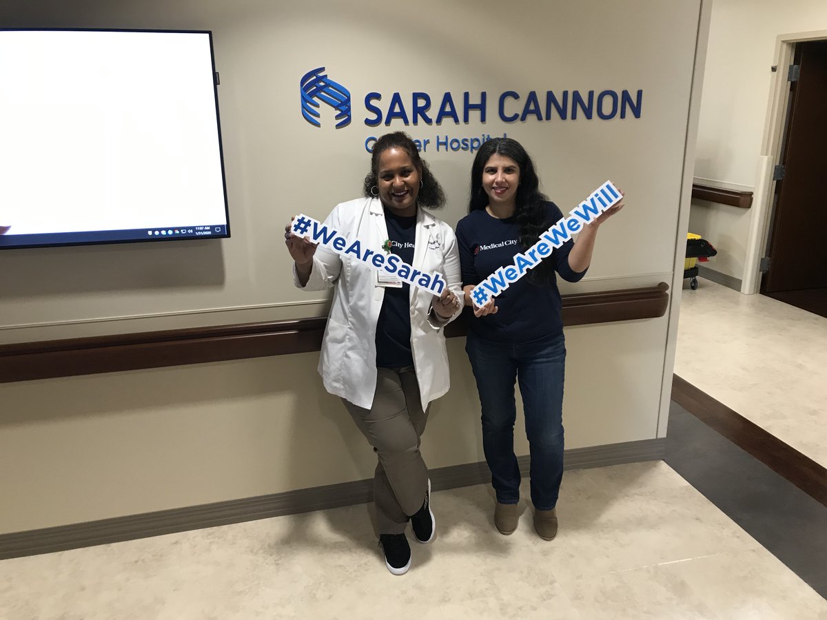 MedCityPlano's tweet photo. We are the Sarah Cannon Cancer Hospital at Medical City Plano and we will fight cancer together with @SarahCannonDocs on #WorldCancerDay. #WeAreSarah #WeAreWeWill https://t.co/Gff1m4GVwA