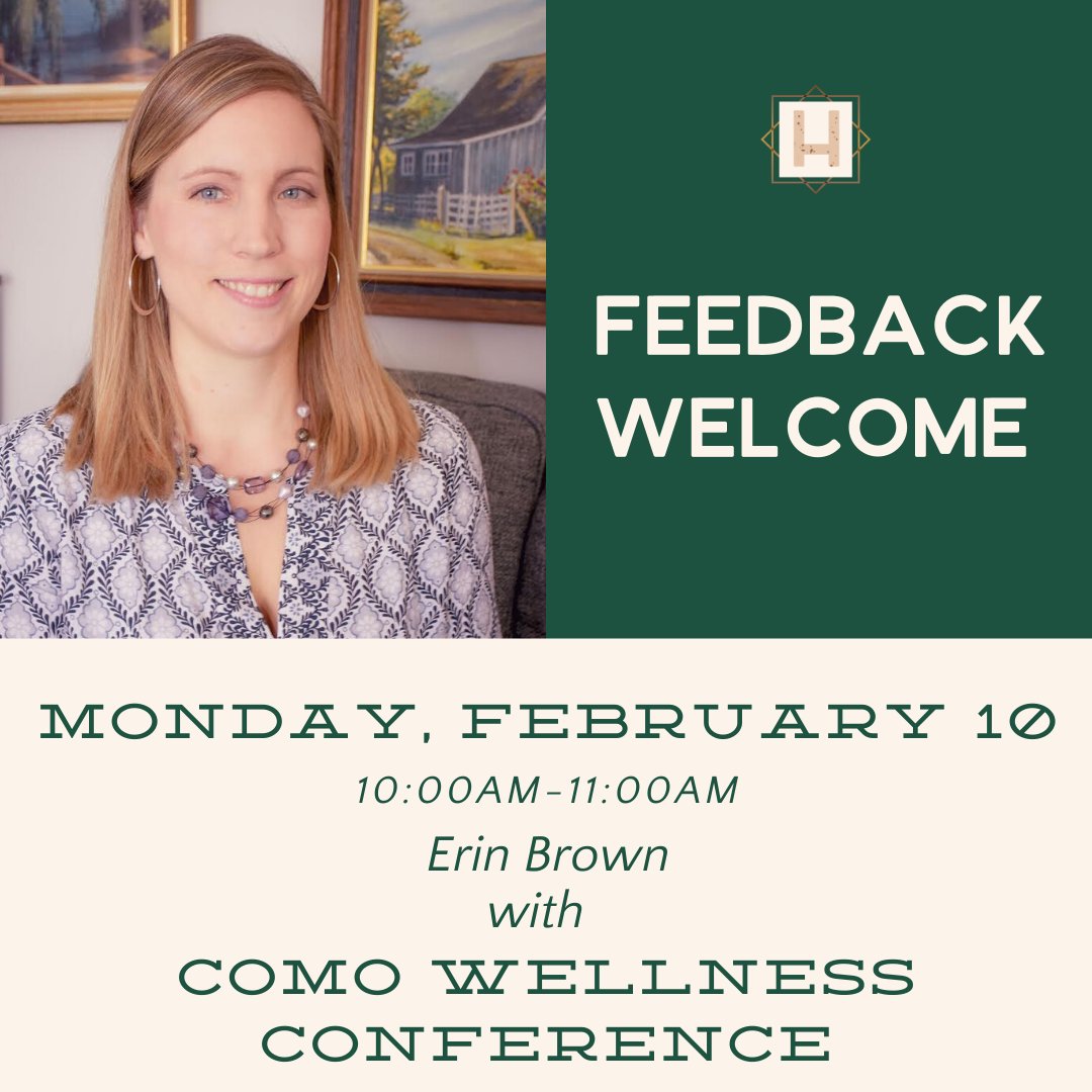 Join us Monday, February 10th, to hear from Erin Brown with Como Wellness Conference! Check out more information on Como Wellness Conference here comowellnessconference.com #entrepreneur #local #localbusiness #community #coworking