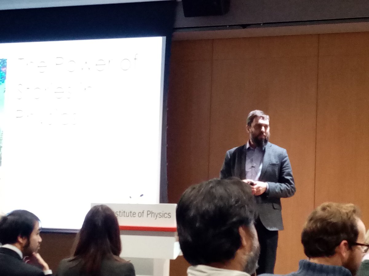 physicsDrB's tweet photo. @BenRogersEdu talking at iop. Thank you to @redazioneTPT for telling me about him I. The first place https://t.co/gRF98IC9Kl