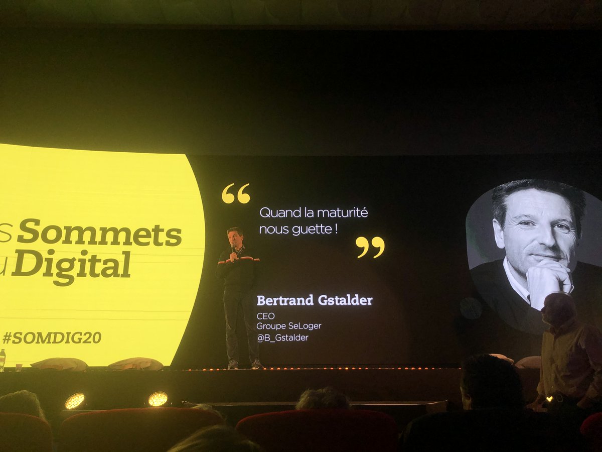 karine_koko's tweet photo. 3 conseils de @b_gstalder (SeLoger) aux dirigeants : soyez en permanence paranoïaques, soyez agiles, luttez contre vos démons. 
Je retiens surtout que ➡️ la maturité est source d’endormissement !  #SOMDIG20 https://t.co/ncg76UKztA