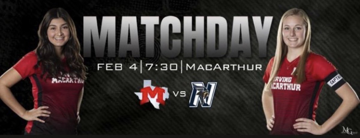 Make sure to come out to the girls soccer game tonight @ MAC. JV @ 6PM &amp; VAR @ 7:30 PM. ❤️⚽️ <a href="/IrvMacGSoccer/">MacArthur Girls Soccer</a> <a href="/MacArthurCards/">MacArthur HS</a>