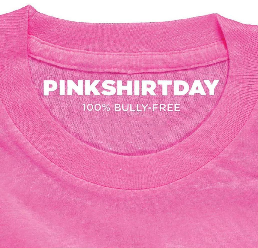 pink t shirt anti bullying day