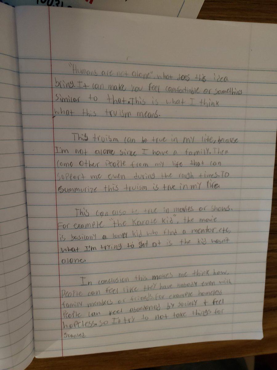 EmmaMargueriteM's tweet photo. @hoggtylerisd 7th graders completing an 11 minute essay! Thank you, @McgowanVivianne for this amazing strategy! My kids were so proud of themselves for writing a whole essay in just 11 minutes. @TISDELAR612 https://t.co/qpNhgrVUPW