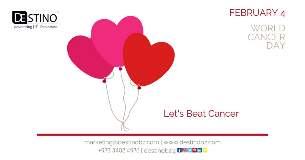 destinobz's tweet photo. In support of those who continue to fight....And to those who have survived....❤️
Let's beat cancer......
#worldcancerday #bahrain #destinobz https://t.co/Lu6bDD9hcR