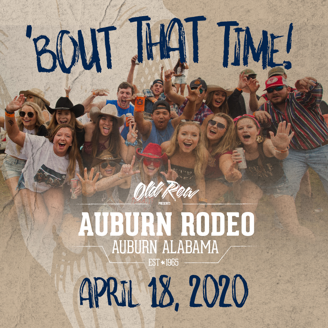 AuburnRodeo's tweet photo. LET'S RODEO! Artists will be announced this Tuesday, February 11th, at 10 am! Retweet this post for a chance to win 3 VIP tickets and meet and greets with our artists? 1 winner will be picked on February 11th! #WarDamnRodeo #Auburn https://t.co/ly1jmozilL