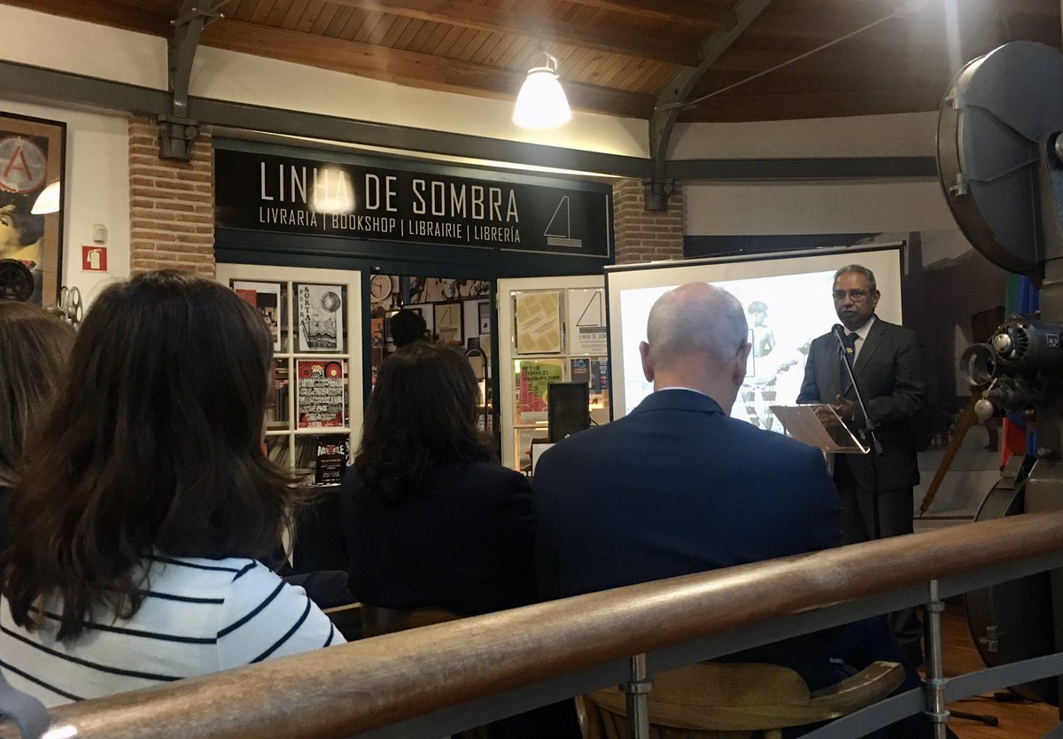 #MP, Nelson de Souza, esta tarde na Cinamateca: “Os EEAGRANTS derivam de um quadro de valores que estão consagrados no núcleo da tradição cultural europeia. Por isso mesmo, a cultura encontrou um espaço insubstituível na agenda do EEAGrants.” #XXIIGoverno #FILMar