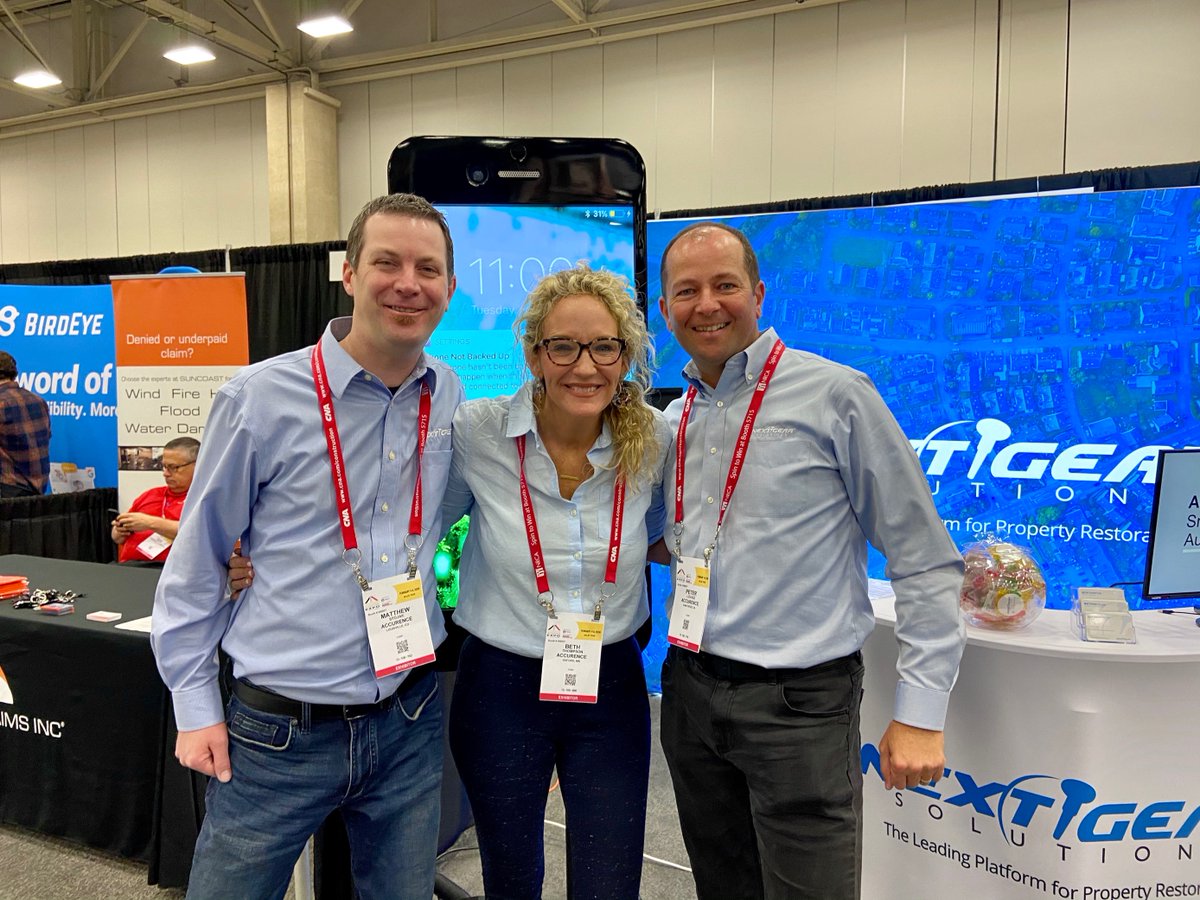 Good morning, #IRE2020! We're at Booth #6937 showing off the new and improved #ScopeAssist. Come see what it can do for you on our larger-than-life Padzilla. #roofing #roofer