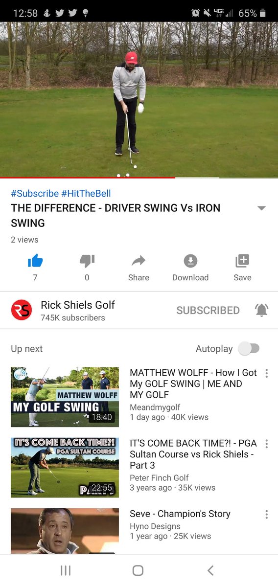 TheyCallMeRUS's tweet photo. @RickShielsPGA I was just one away from being the first lol https://t.co/OW4uwlX5hz