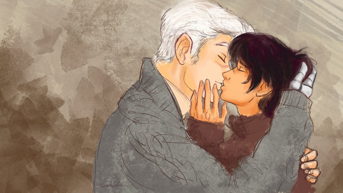ArtistCinnabar's tweet photo. Hey Sheith fans - It’s cold in Central Coast California -4 C and I needed to paint a little warmth -Cheers.

#sheith #sheithfanart #bl #boyslove #boysloveboys #kiss #boyskissingboys #boyskissing #warmth https://t.co/97NhUdH8ui