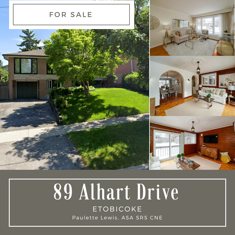 PauletteLewisTO's tweet photo. Have you seen this charming bungalow in Etobicoke yet? It features a long private driveway, arched hallways, a sunroom, and a deep backyard for your summer enjoyment. Contact me today for details or to book a showing.

#PauletteLewis #remax #89AlhartDrive #forsale  #realestate https://t.co/6NjeYF2FPO