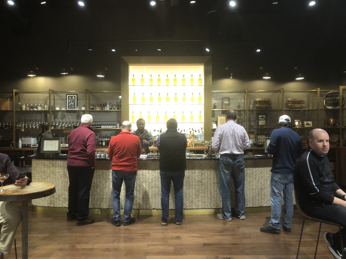 Bourbon_Society's tweet photo. Pictures from our tasting event at @Angels_Envy Distillery last night to hear the story behind and taste the newest 2020 Cellar Collection release - Tawny Port Finish. Our gracious hosts treated us like royalty and all had a good time. #WeAreBourbon @Angels_Envy #CellarCollection https://t.co/KEpATDS1Zp