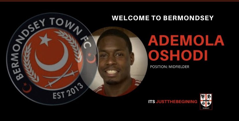 ozzietown's tweet photo. โ๐ผ NEW SIGNING |
We are delighted to announce the signing of ADEMOLA OSHODI
ADE returns back home. ADE is fantastic player who will add more quality to our squad quality.
#WelcomeADE
#WeareBermondsey https://t.co/KE532U7Rq6