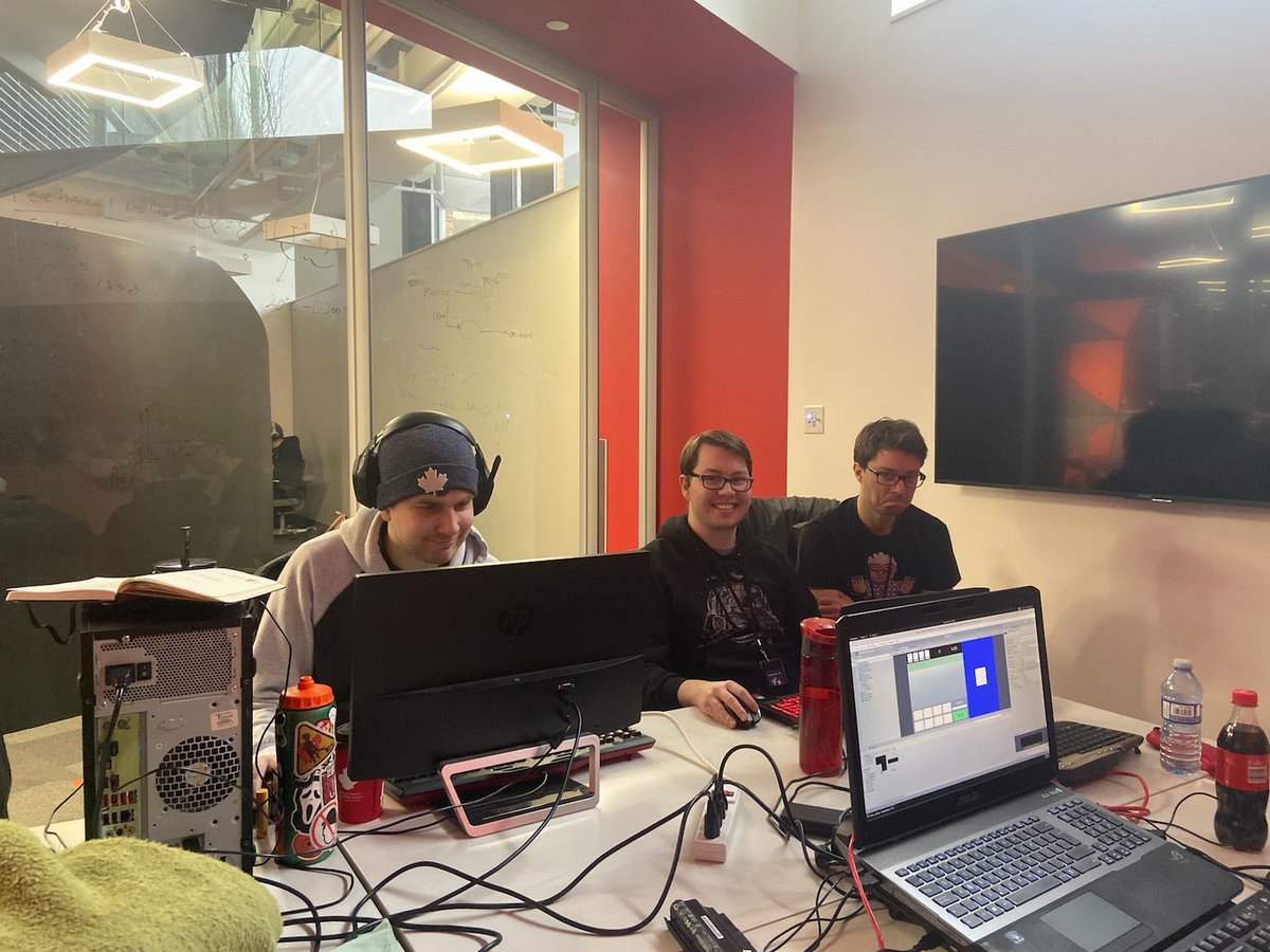 tycopes_'s tweet photo. #ggjyeg20 was so amazing to participate in with my boys @FrozenMachine. Super proud of what we were able to make, and I feel more confident in my programming skills. It was also great to talk with members of the community!

Here is the link to our game:
https://t.co/8ASxcrAJCK https://t.co/3Qb5xeutGB