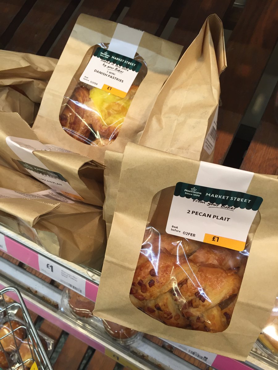 RobThorpeMusic's tweet photo. @Morrisons These pastries look lovely! Why can't you leave the plastic boxes behind? I might buy them more often then :) xxx #plasticfree #plasticpollution https://t.co/0H13wvU6hP