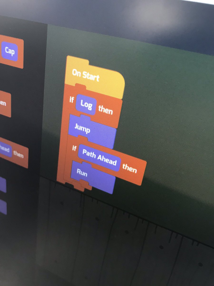 ysgolnantygroes's tweet photo. #ClwbCodio Blwyddyn 3 #CodeClub were using ‘if-then’ blocks playing @gotynker’s Puppy Adventure this week. 🧩 🐶 https://t.co/N9z58MwcaT