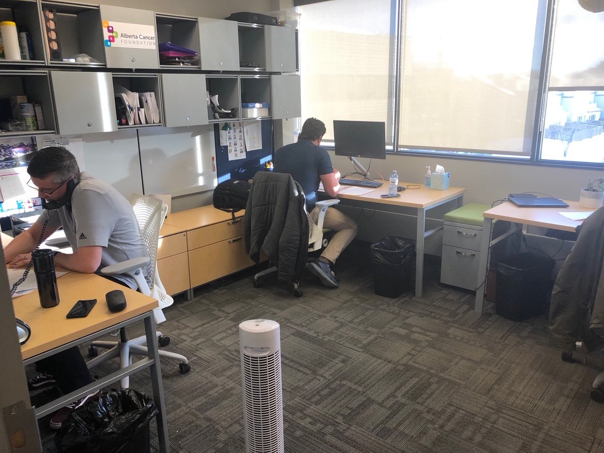 albertacancer's tweet photo. Today on #WorldCancerDay, staff from @DoullSite @CapstoneCanada are calling some of our regular donors to thank them for their generous support. We think you are wonderful!  
 #TheCostofCancer https://t.co/9zJm88JU67