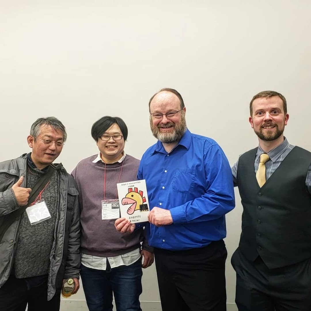 JimMcKeeth's tweet image. Day 1 in Tokyo for Tech Vision 2020 #Delphi25th