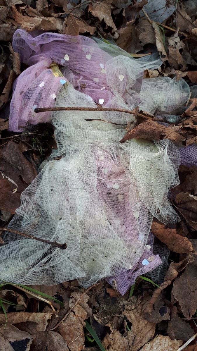 Discarded fairy dress