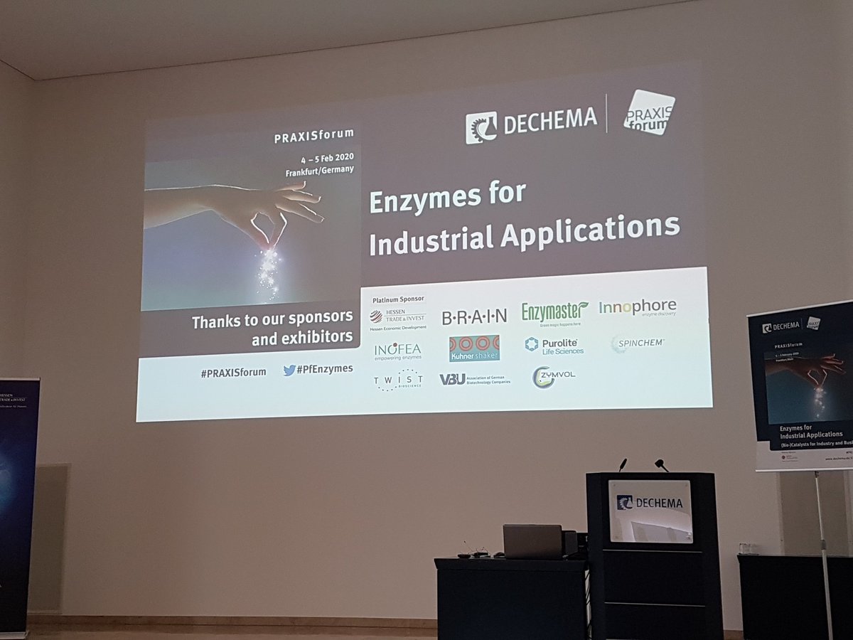 Very inspiring first day - looking forward to tomorrow!
#PRAXISforum #enzymes #PfEnzymes