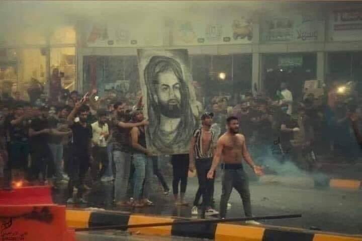 بالأخير ما يبقى بس العراق 
النهايات للصادقين 
#ثورة_تشرين #العراق_ينتفض