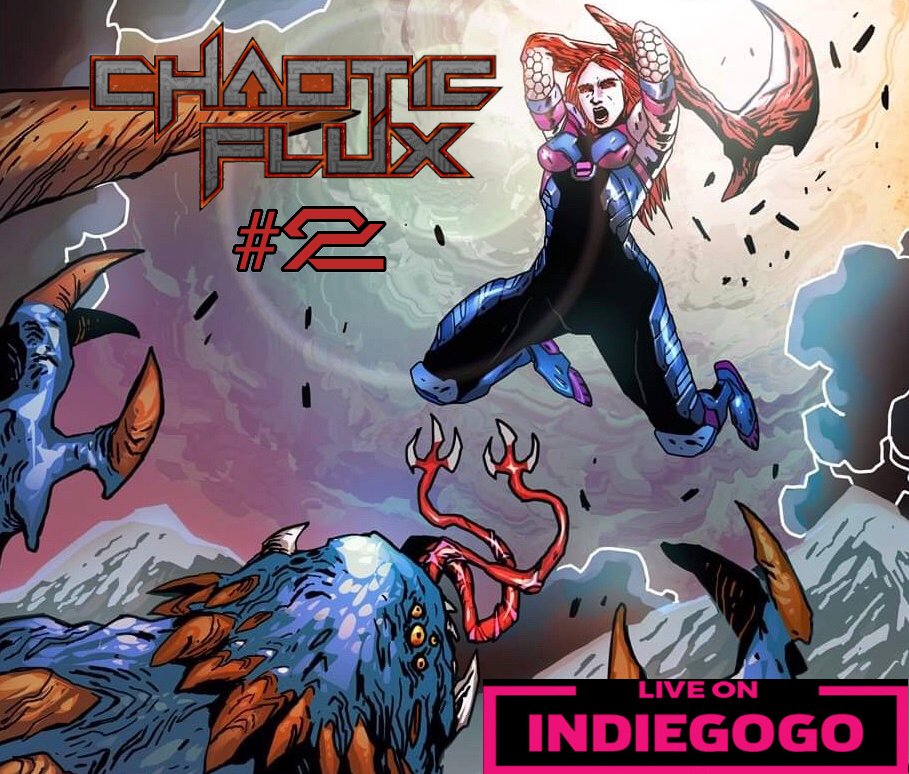 PrintNinja's tweet photo. If you love #SciFiComics you need to check out @FluxChaotic! Issue 2 of Chaotic Flux is currently funding on IndieGoGo -- https://t.co/PQXq13khwy #IndieComics #SharpEdgeComics https://t.co/CioIPqpg54