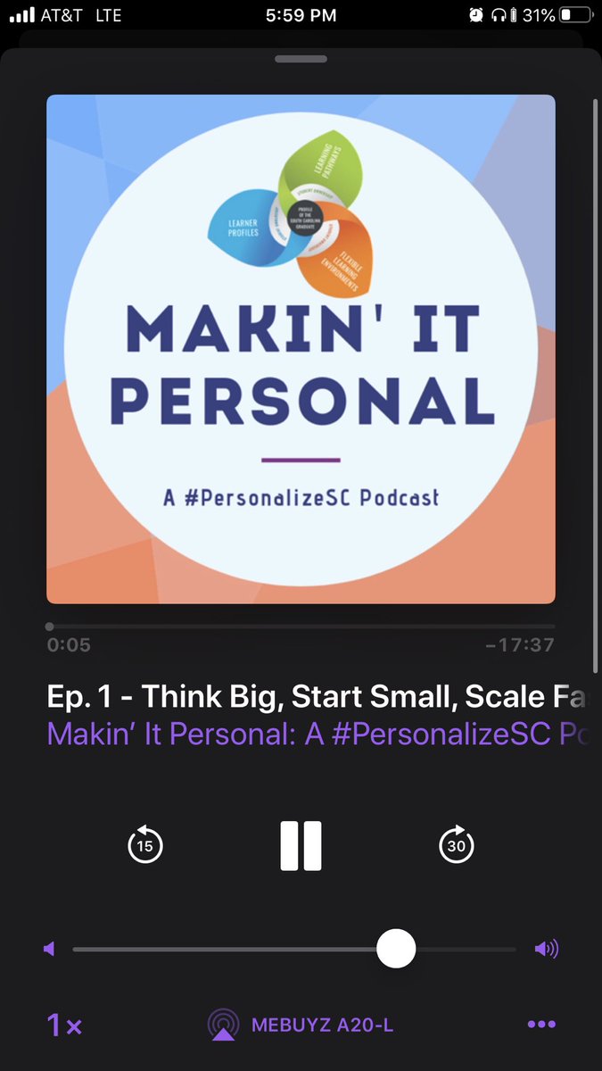 Anna_King001's tweet image. Excited to continue learning about Personalized Learning 🙌🏼🎙👩🏼‍🎓 #personalizedSC #RESchiefs