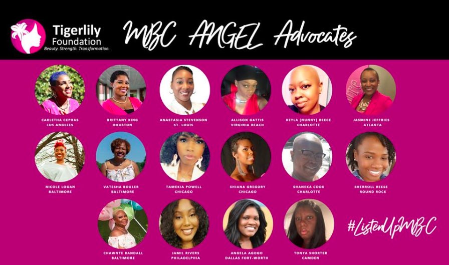tigerlilycares's tweet photo. This #WorldCancerDay we’re recognizing our MBC ANGEL Advocates who are raising their voices to speak truth to power, educate their communities and end MBC in our lifetime. #KnowMoreMBC #ListenUpMBC https://t.co/JfUoE0sw4R