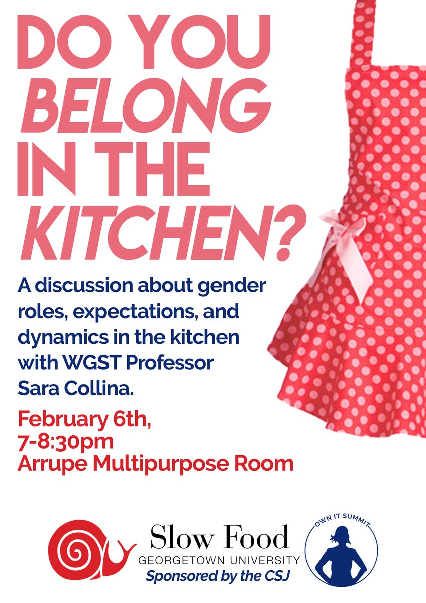 FreeFoodGU's tweet photo. Not only is this discussion about food culture, but you KNOW a talk like this is gonna have some good eats. And slow food is a great GU food org! https://t.co/4skMInazIz