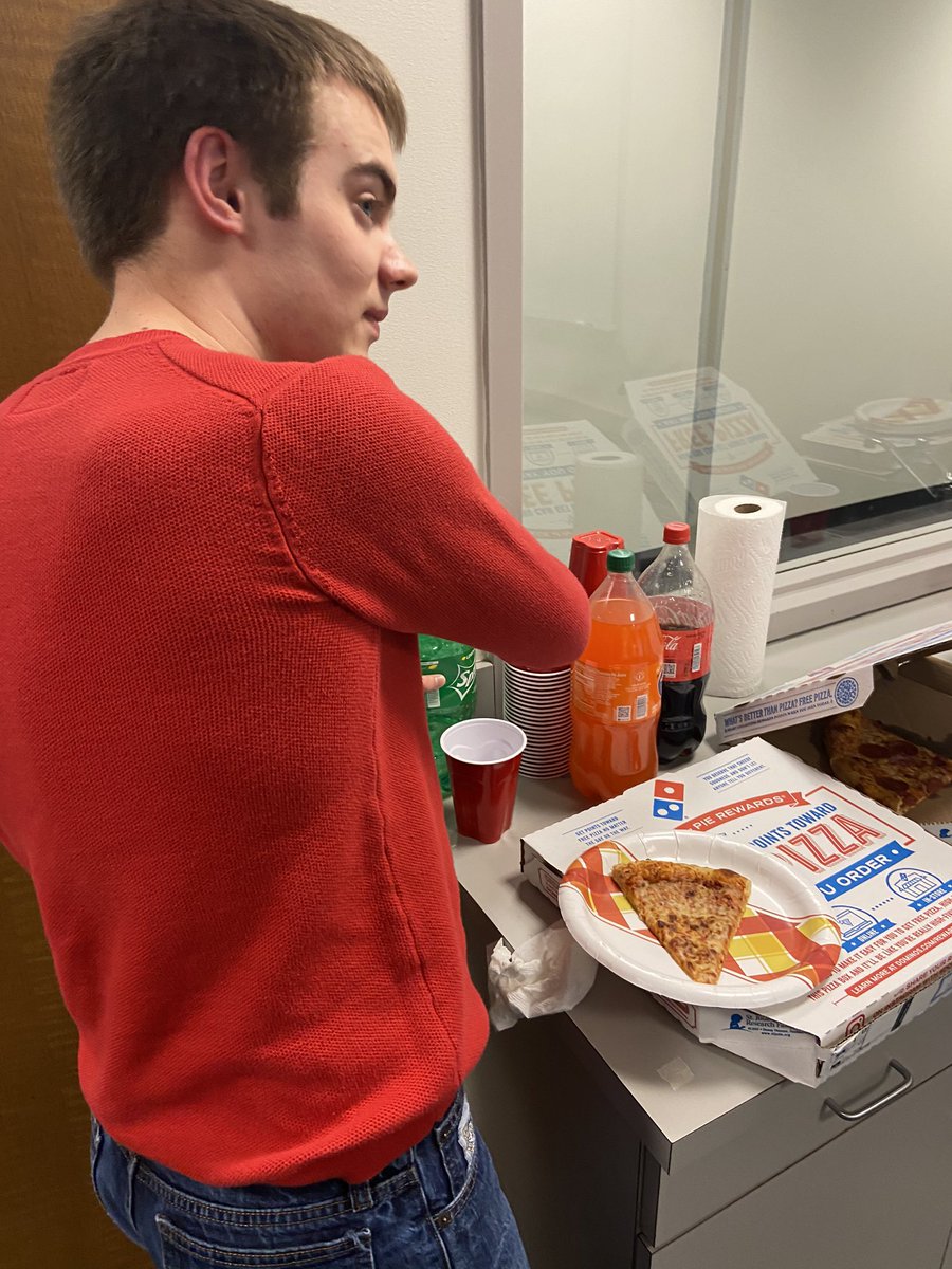 We lured some programmers into a room with food last night