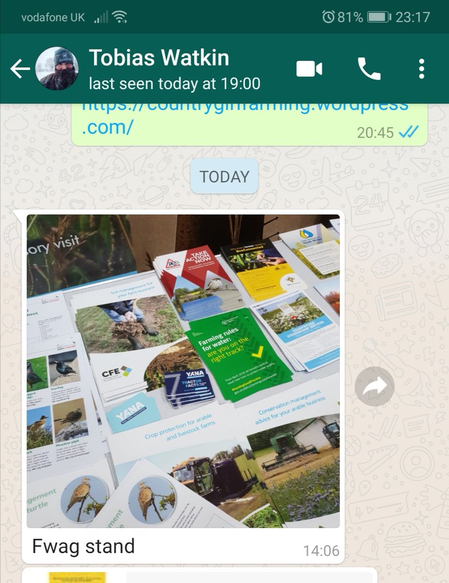 farmingwifelife's tweet image. Loved receiving this photo from Hubby today whilst at a farming conference/presentation. @yanafarming cards on the @NorfolkFWAG stand 🙌🙌
#spotted
#YouAreNotAlone
#gettingthewordout