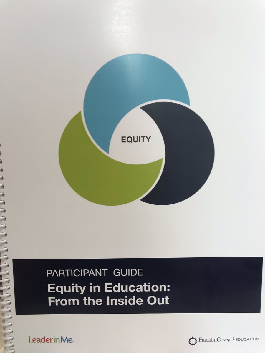 MrsSusieSummers's tweet photo. Learning about Equity in Education with Alan from @TheLeaderinMe! He is awesome! Great way to kick off the next few days at the Leader in Me Symposium! #BuildingLeaders #EquityEmpowerment @collierschools @ManateeCCPS @Ms_PayneMES https://t.co/vJrikyEHHb
